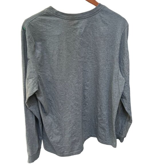 THE Nike Tree Sweater Mens L Gray Long Sleeve‎ Sweatshirt Nike Logo Camo … - Picture 2 of 4